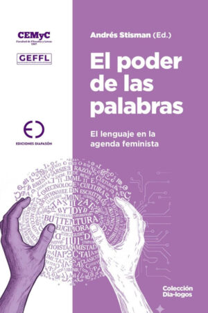 Portada del libro El poder de las palabras, una de las publicaciones destacadas de Ediciones Diapasón, editorial independiente en Mar del Plata.