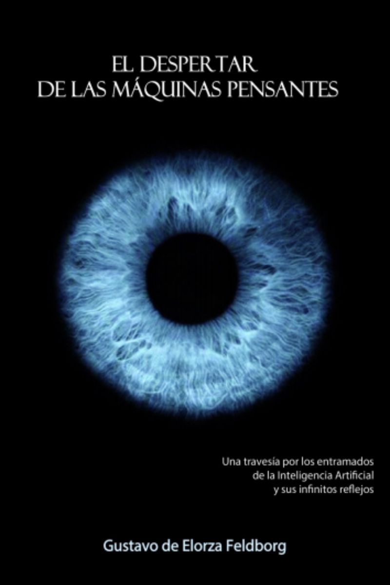 Portada del libro El despertar de las máquinas pensantes, una de las publicaciones destacadas de Ediciones Diapasón, editorial independiente en Mar del Plata.